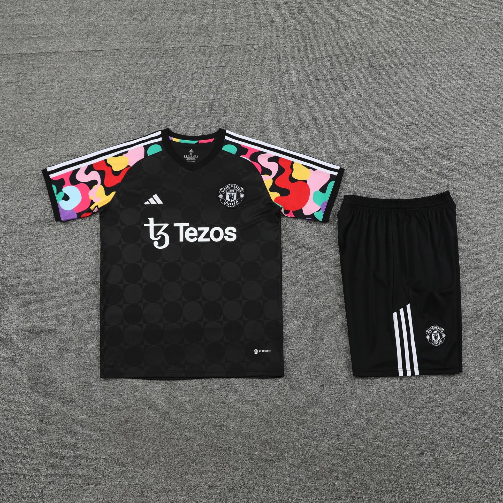 Ensemble de Manchester United noir + Ensemble débardeur