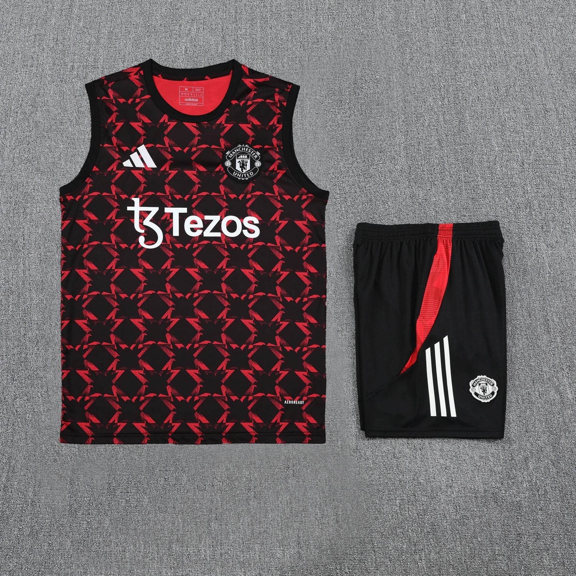 Ensemble débardeur Manchester United Noir et Rouge