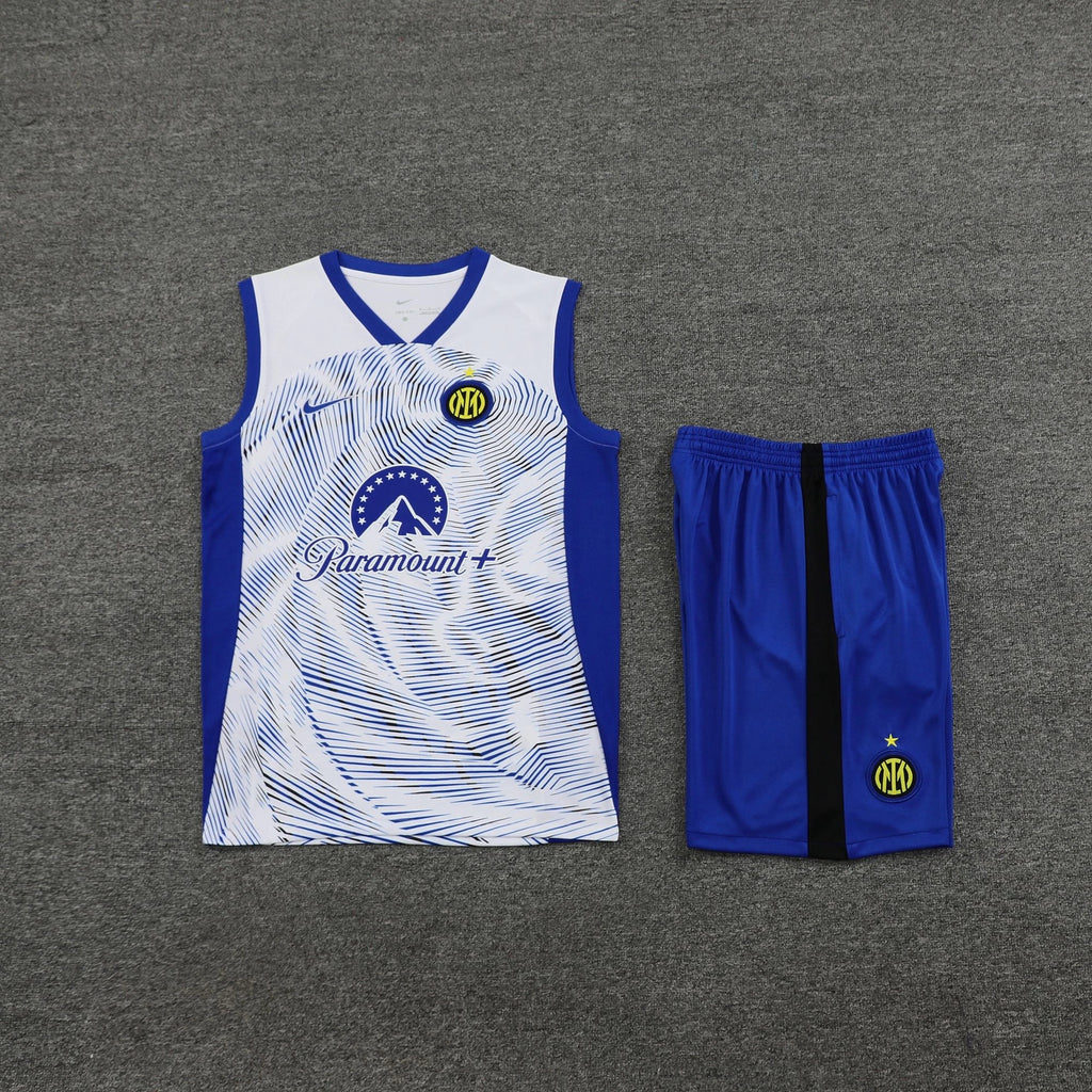 Ensemble de Inter blanc + Ensemble débardeur