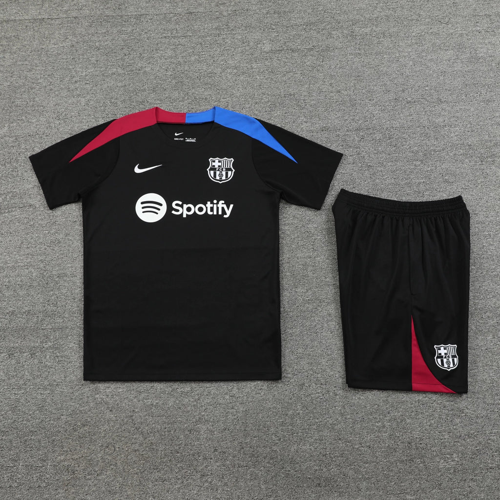 Ensemble FC Barcelone Noir + Ensemble débardeur